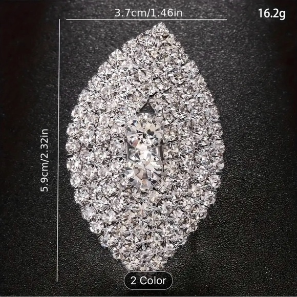 Elegant Gold Crystal Women's Adjustable Ring - Picture 3 of 3